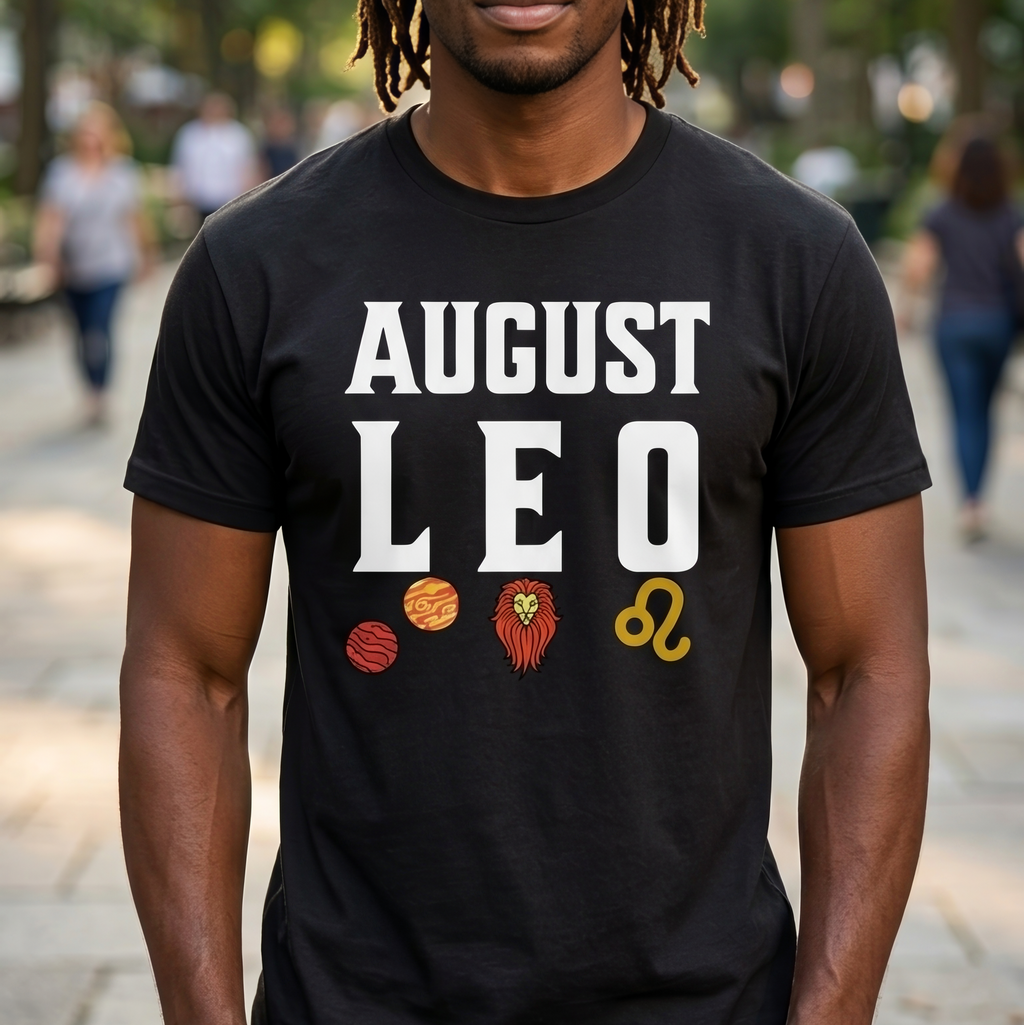 August Leo Streetwear Shirt Black