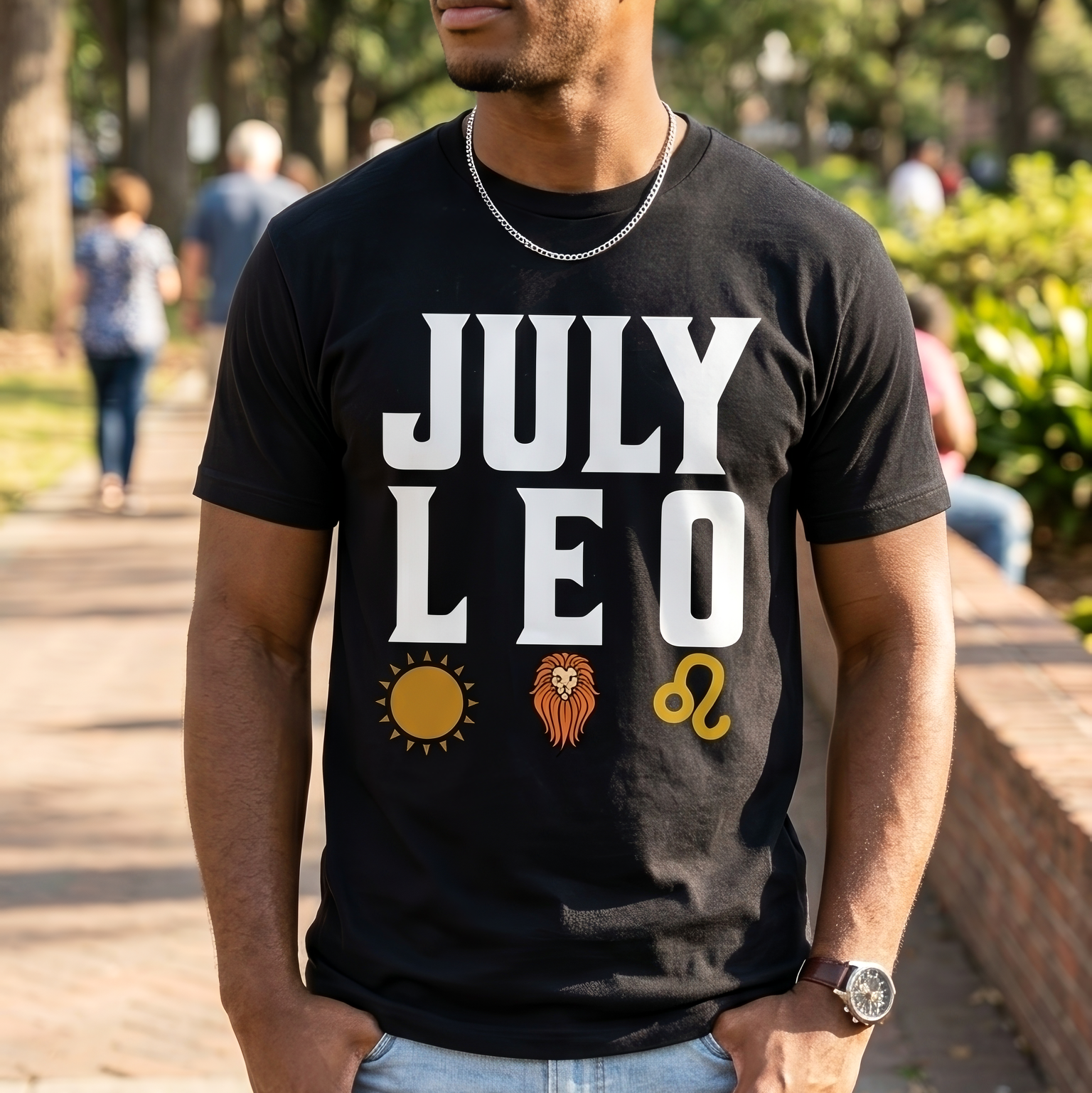 July Leo Streetwear Shirt Black